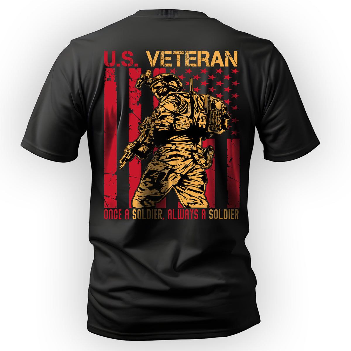 Once a Soldier Always a Soldier Lifelong T-Shirt Main image