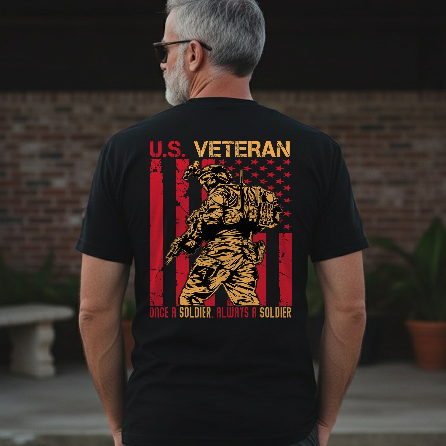 Once a Soldier Always a Soldier Lifelong T-Shirt