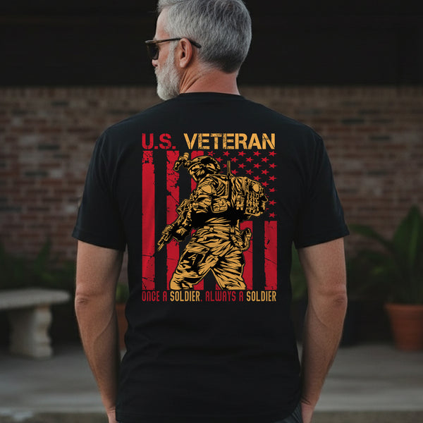 Once a Soldier Always a Soldier Lifelong T-Shirt