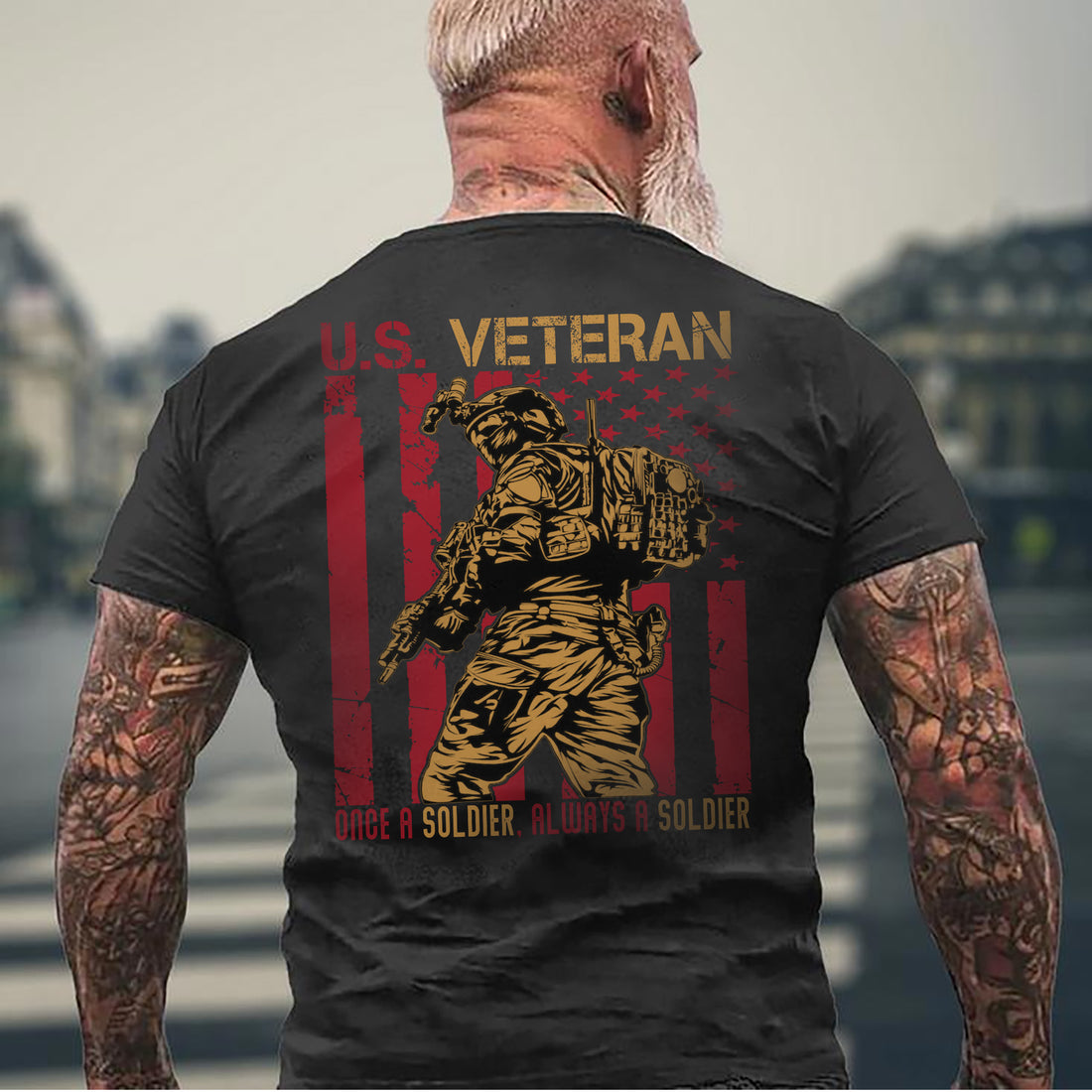 Once a Soldier Always a Soldier Lifelong Commitment to Duty Honor and Brotherhood T-Shirt