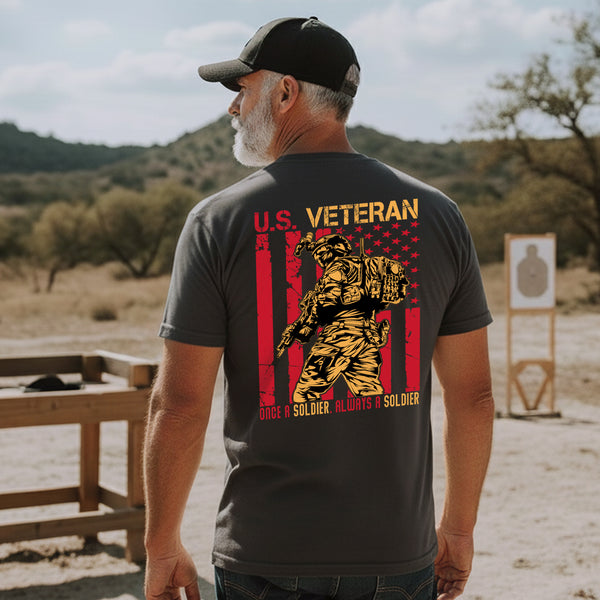 Once a Soldier Always a Soldier Lifelong T-Shirt