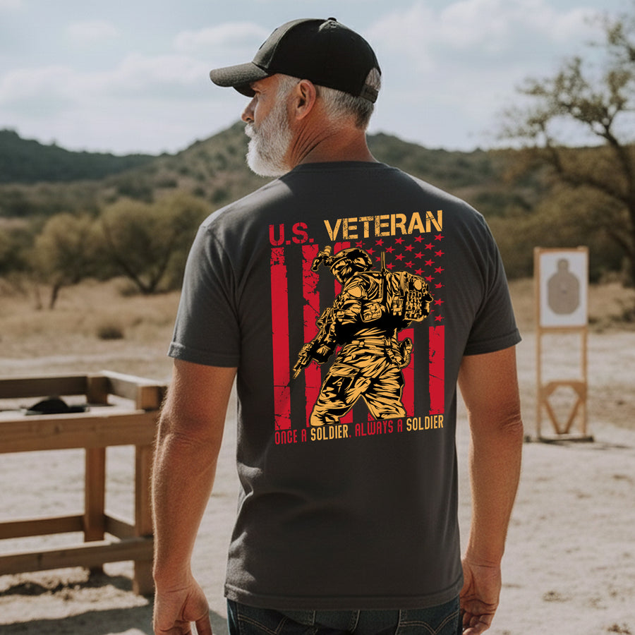 Once a Soldier Always a Soldier Lifelong T-Shirt
