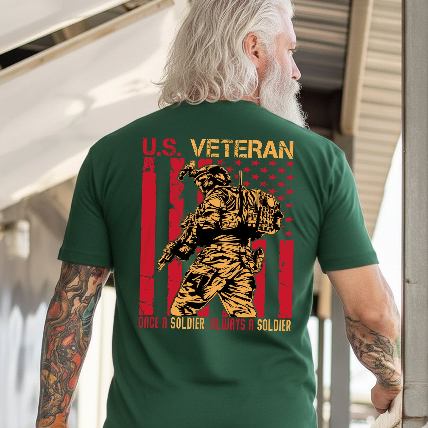 Once a Soldier Always a Soldier Lifelong T-Shirt