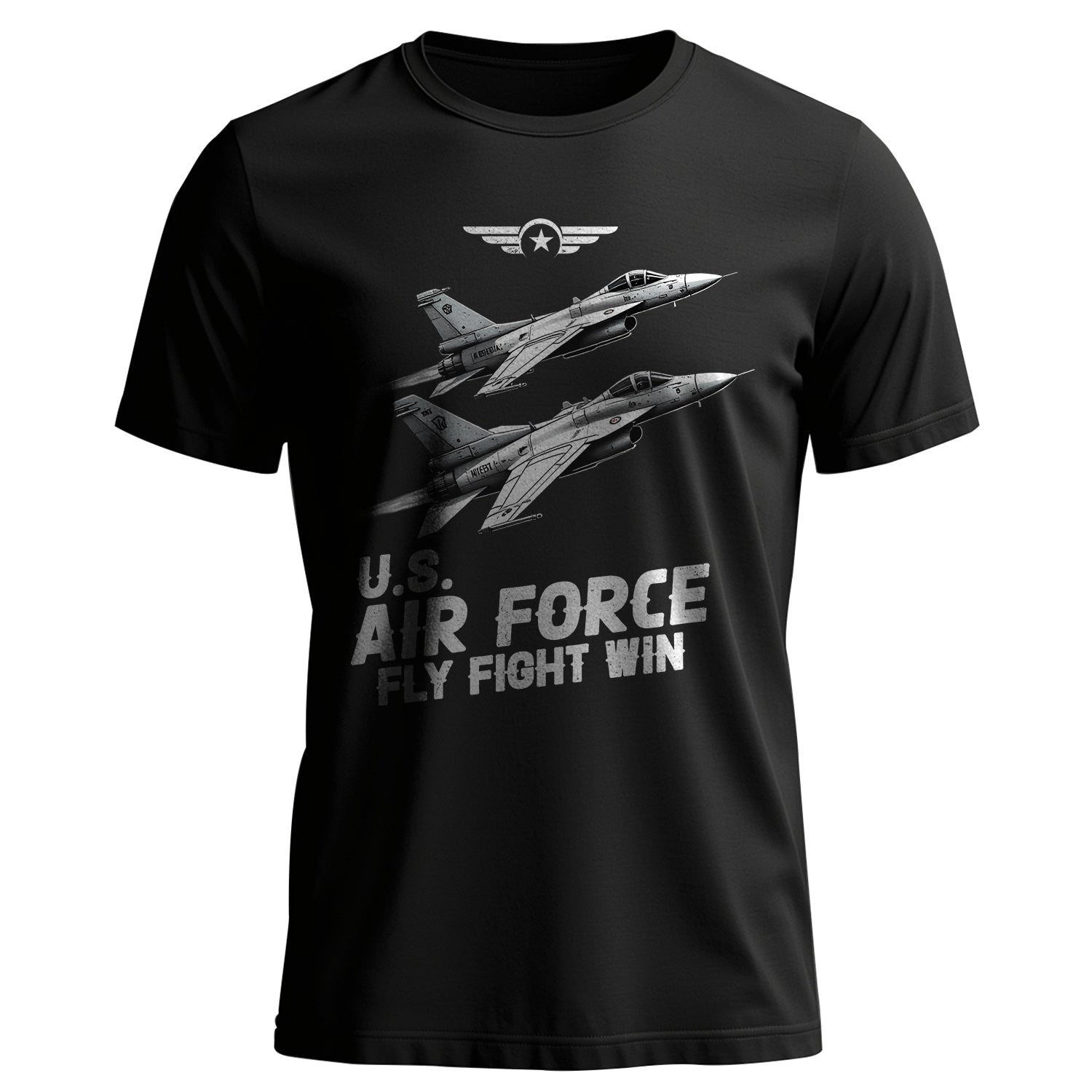 Fly Fight Win U.S. Air Force Motto of T-Shirt