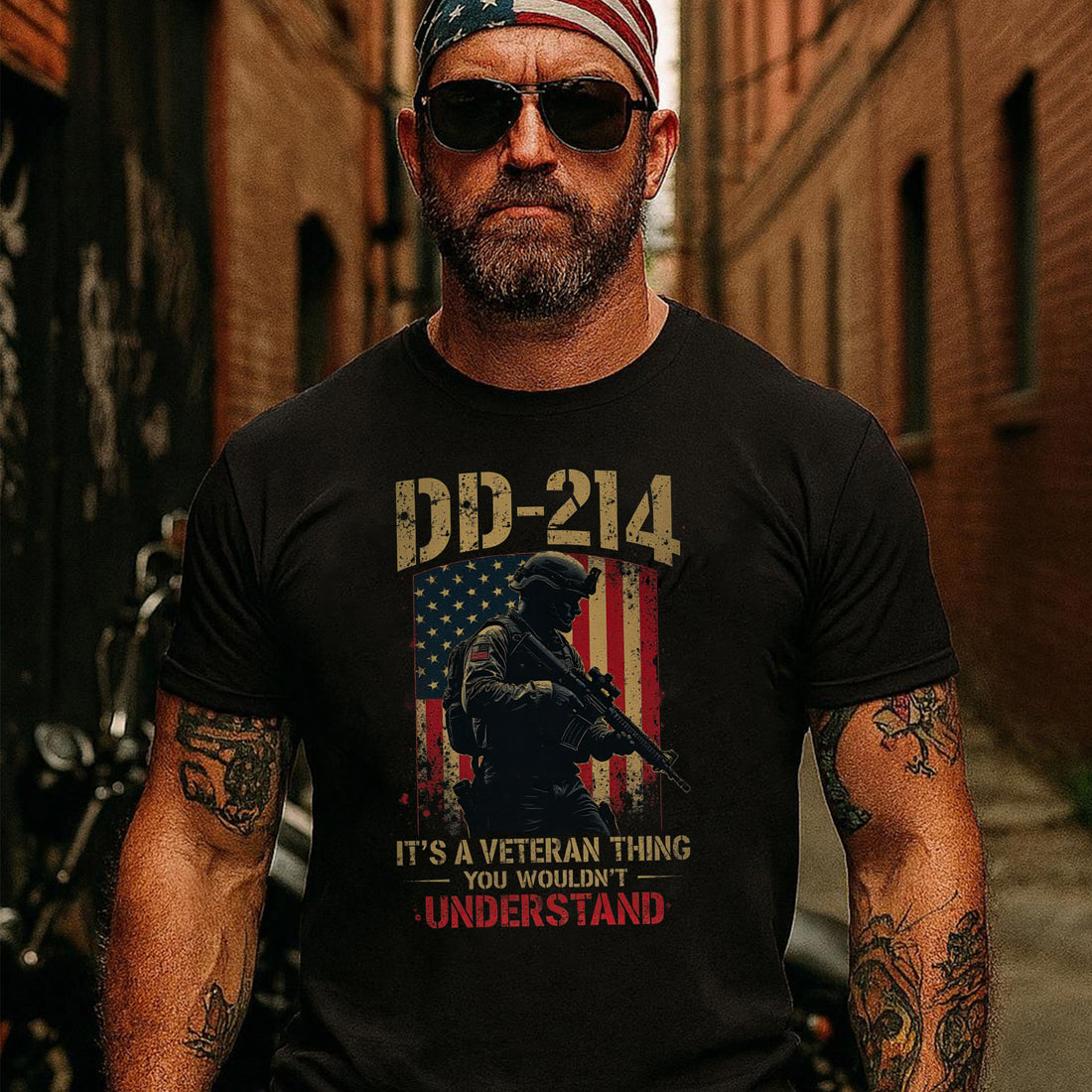 DD214 It’s a Veteran Thing You Wouldn’t Understand Veteran Pride T-Shirt