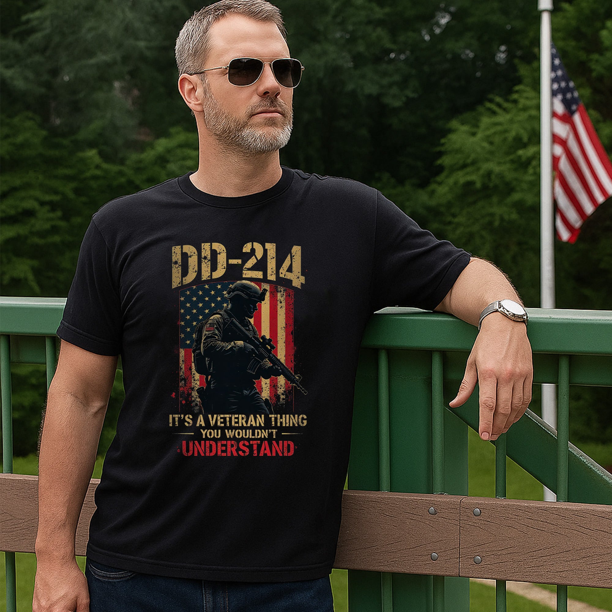 DD214 It’s a Veteran Thing You Wouldn’t Understand Veteran Pride T-Shirt