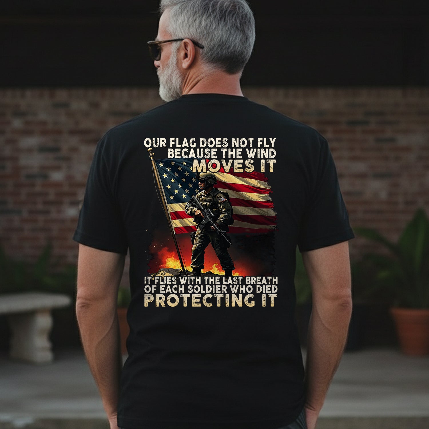 Our Flag Flies with the Last Breath of T-Shirt