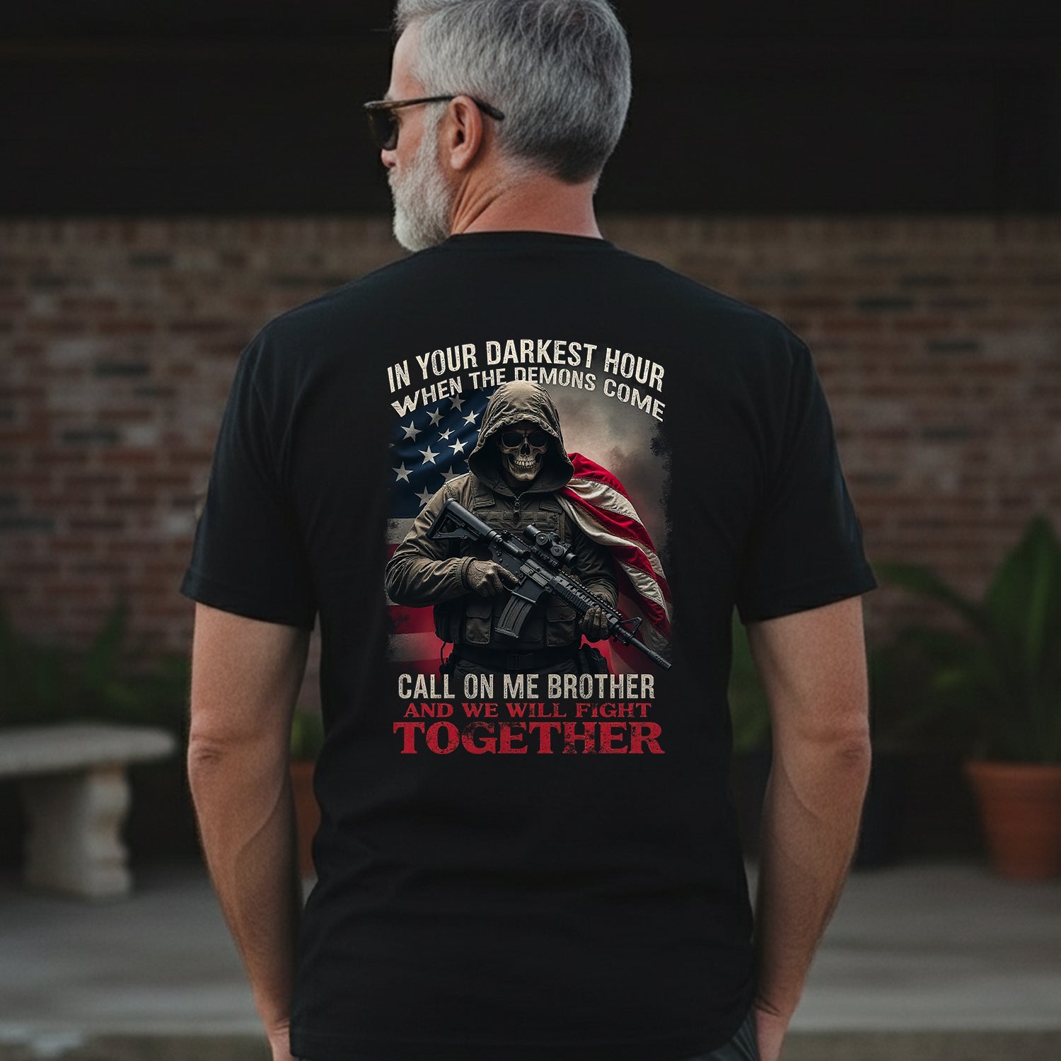 In Your Darkest Hour When the Demons Come T-Shirt