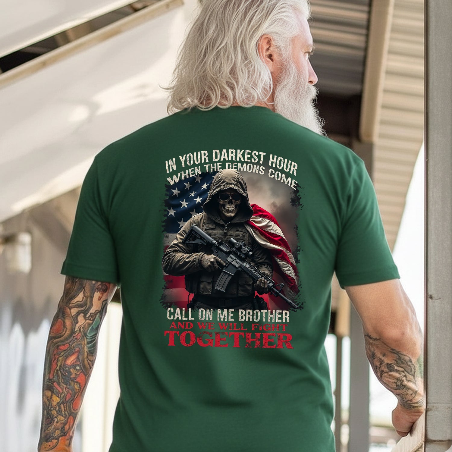 In Your Darkest Hour When the Demons Come T-Shirt