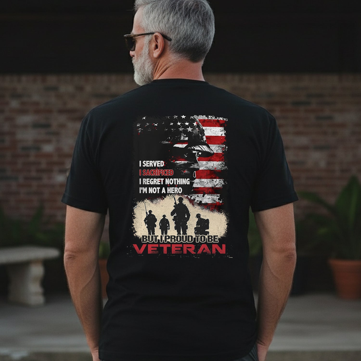 I Served I Sacrificed I Regret Nothing I’m T-Shirt