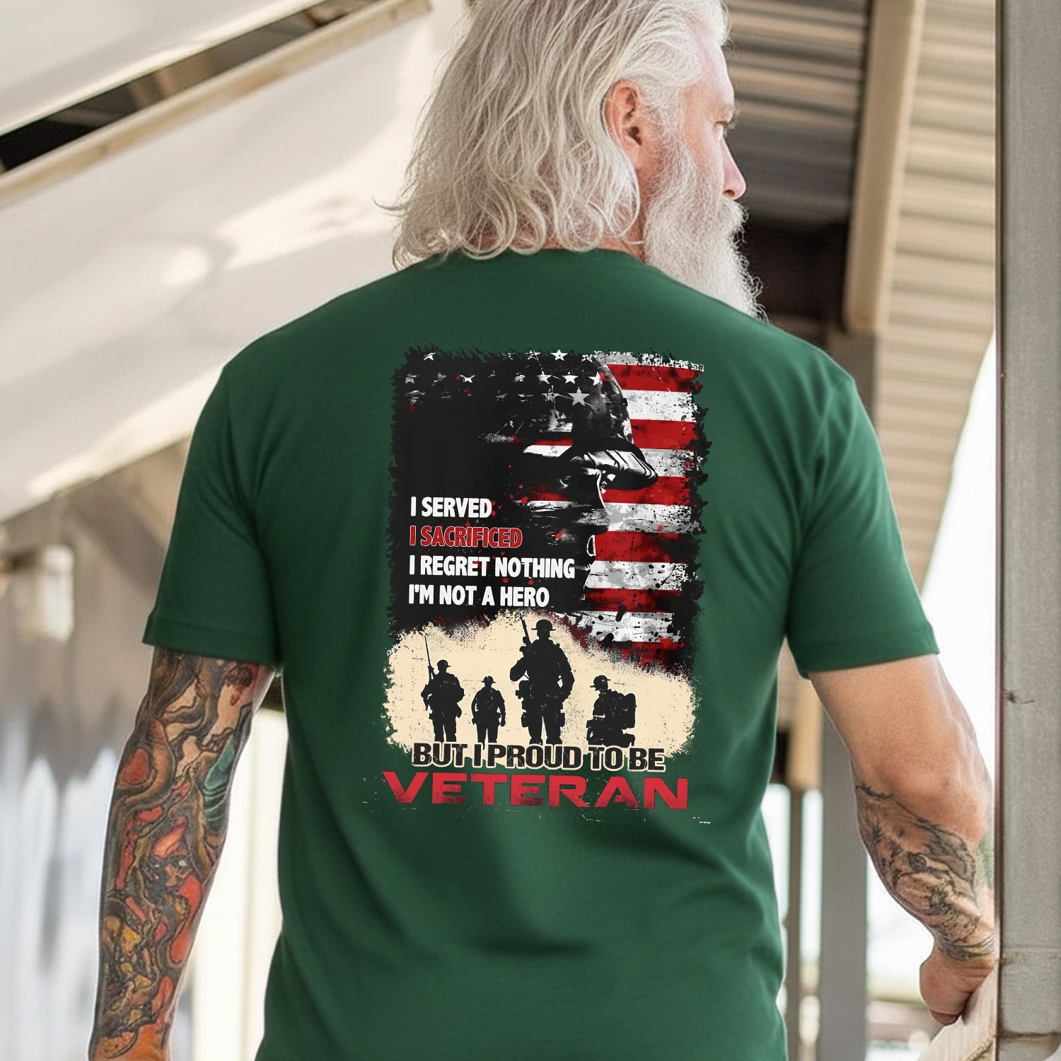 I Served I Sacrificed I Regret Nothing I’m T-Shirt