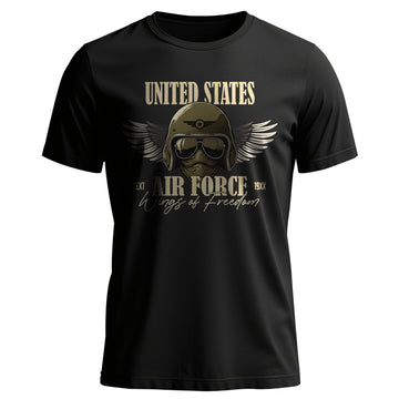 Wings of Freedom Air Force Personalized T-Shirt