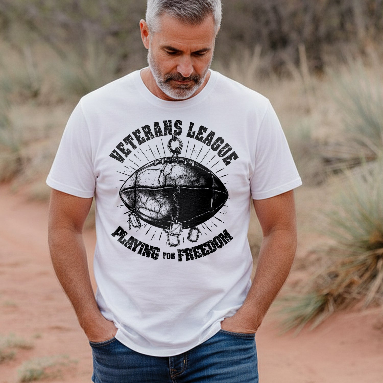 Veterans League Playing for Freedom US T-Shirt