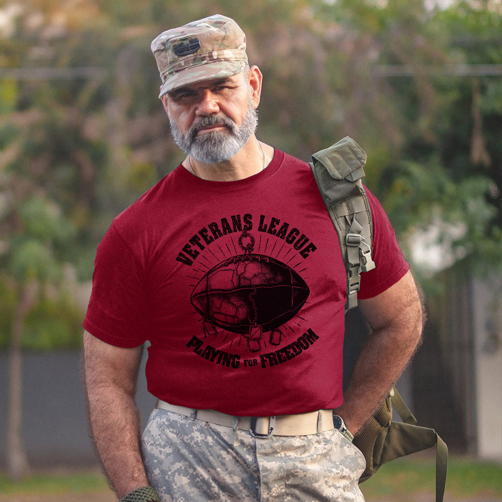 Veterans League Playing for Freedom US T-Shirt