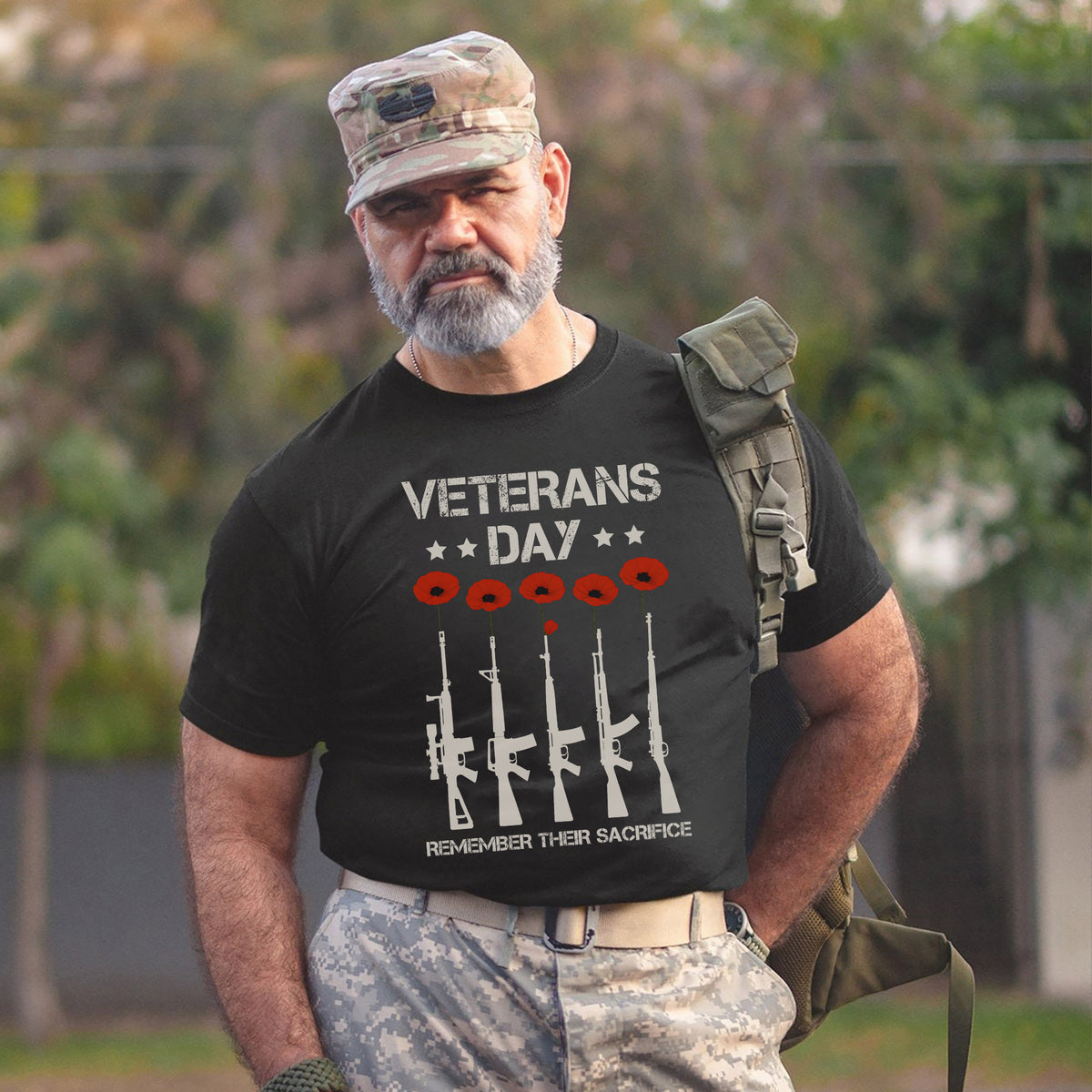 Remember Their Sacrifice Veteran Day US T-Shirt