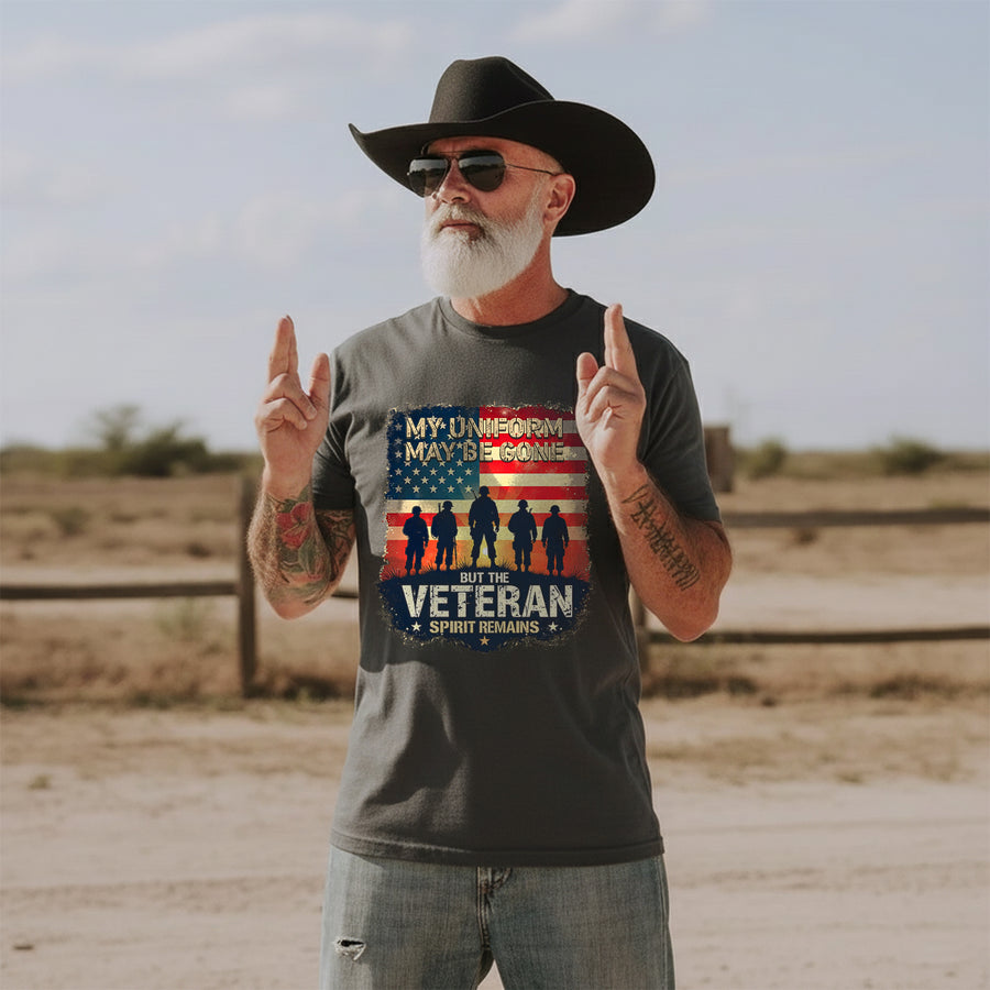 My Uniform May Be Gone but the Veteran T-Shirt
