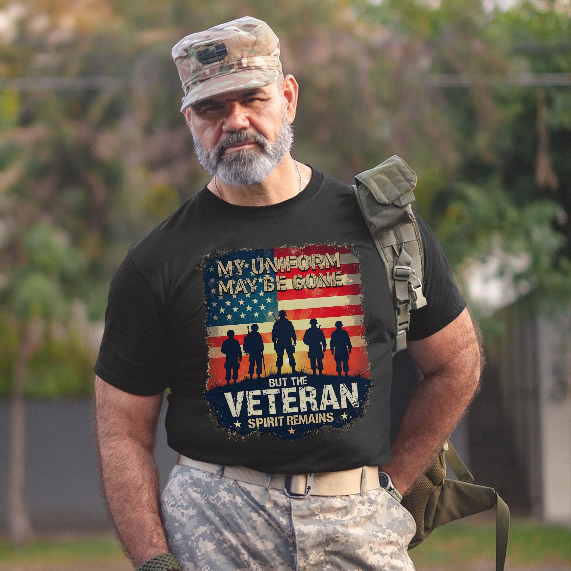 My Uniform May Be Gone but the Veteran T-Shirt