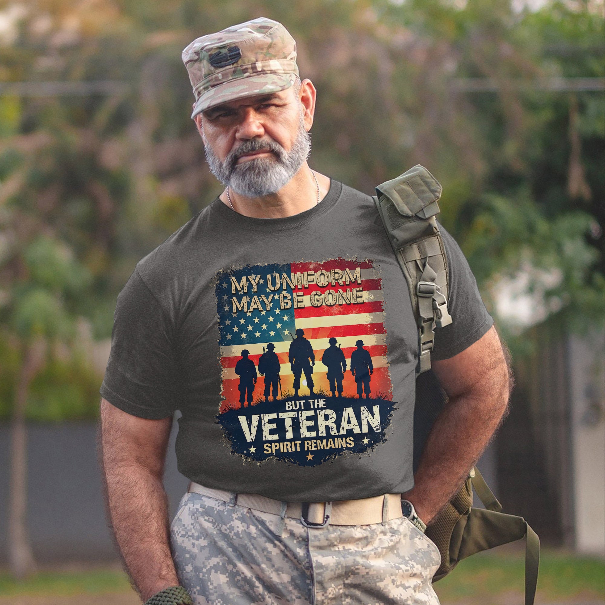 My Uniform May Be Gone but the Veteran T-Shirt
