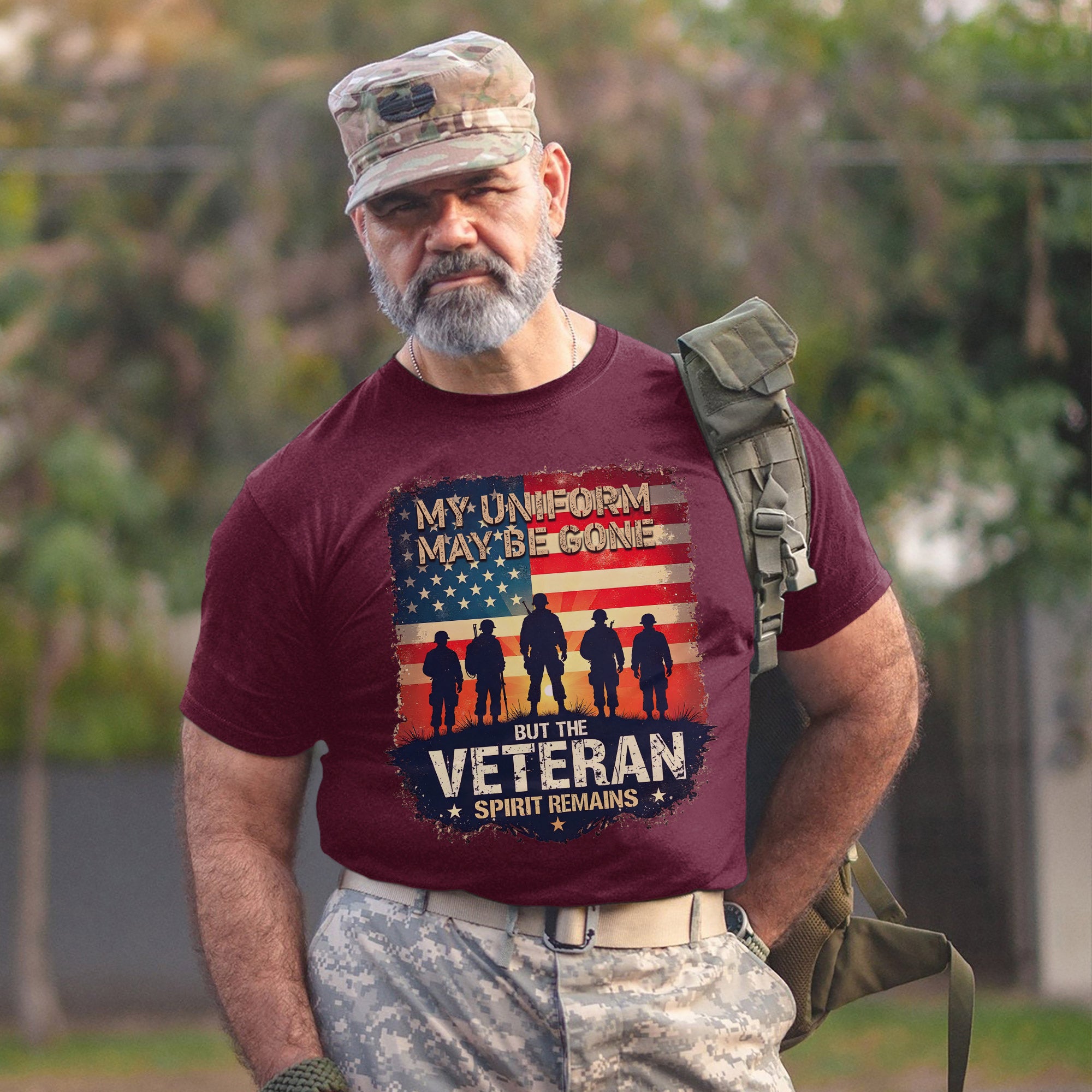 My Uniform May Be Gone but the Veteran T-Shirt