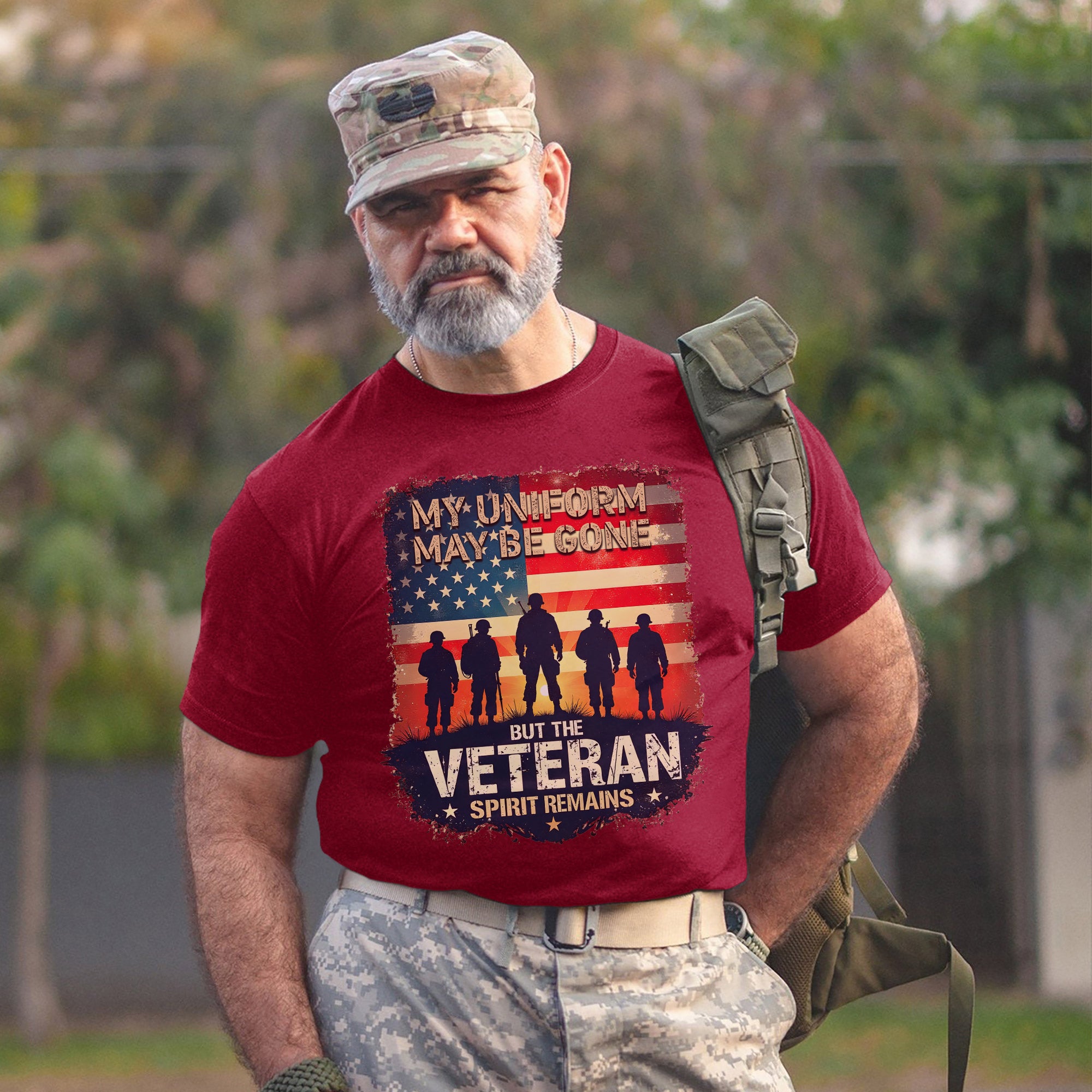 My Uniform May Be Gone but the Veteran T-Shirt