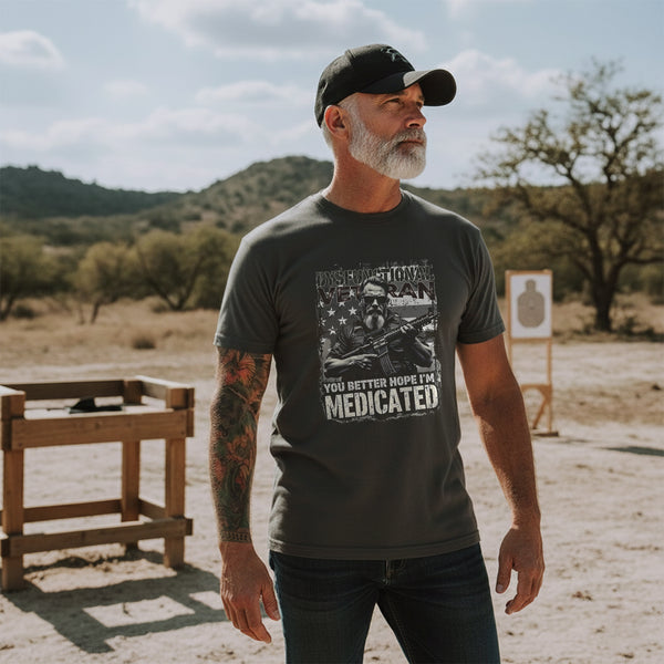 Dysfunctional Veteran You Better Hope I’m T-Shirt