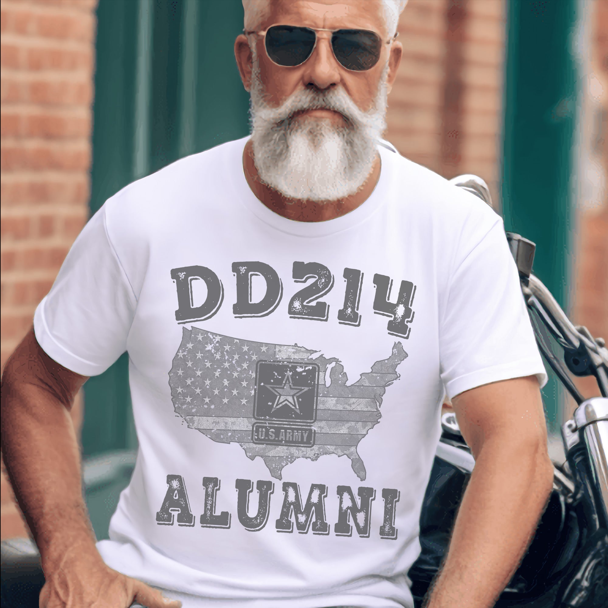 DD-214 Alumni US Military Veteran Patriotic Pride T-Shirt