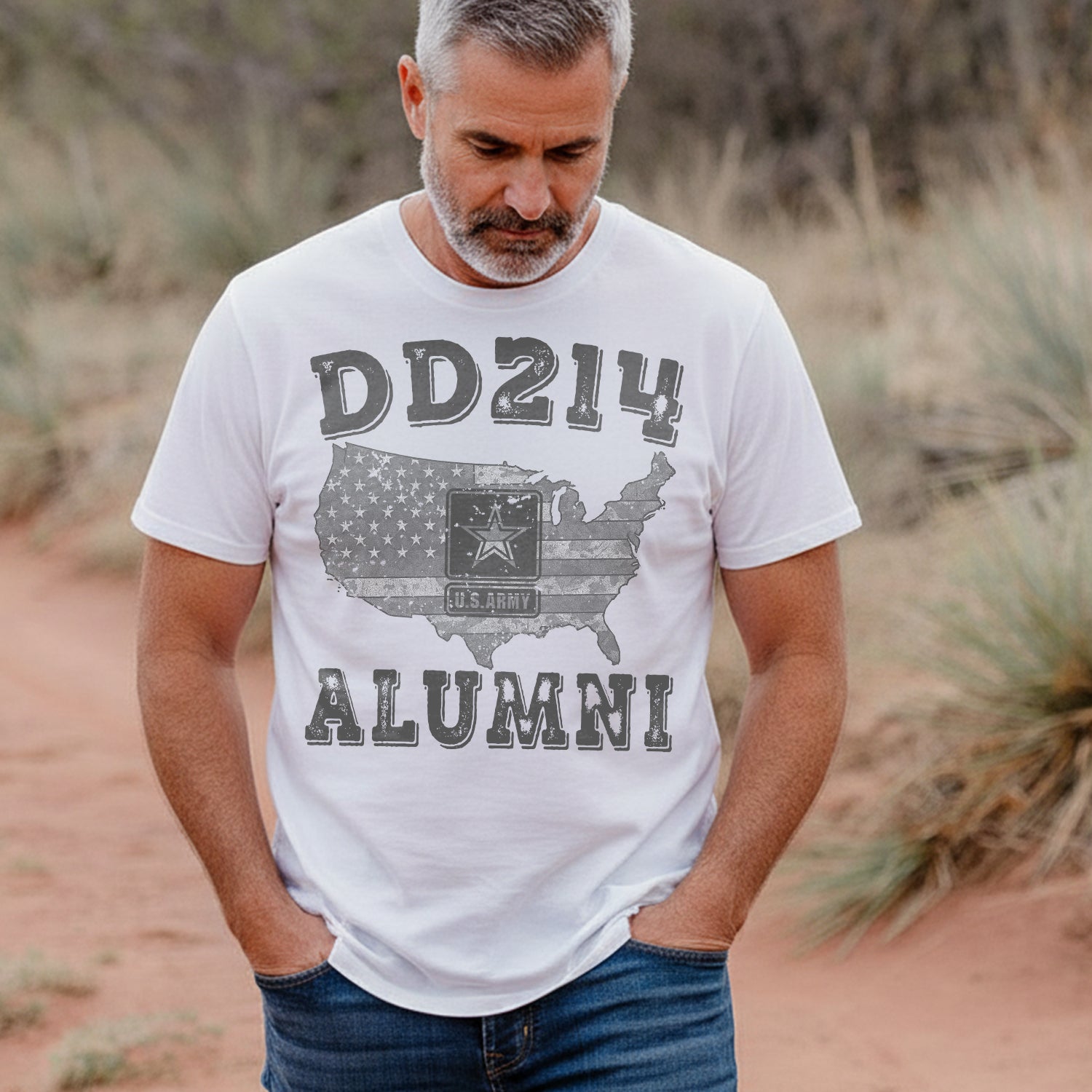 DD-214 Alumni US Military Veteran T-Shirt