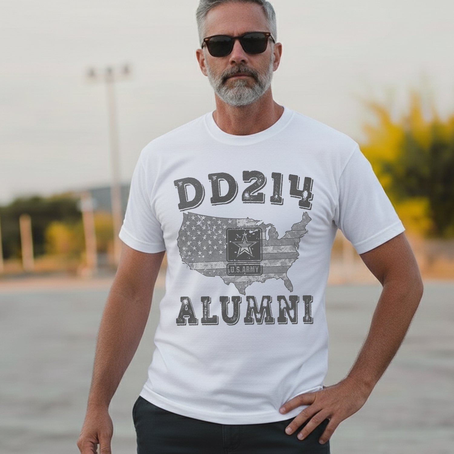 DD-214 Alumni US Military Veteran T-Shirt