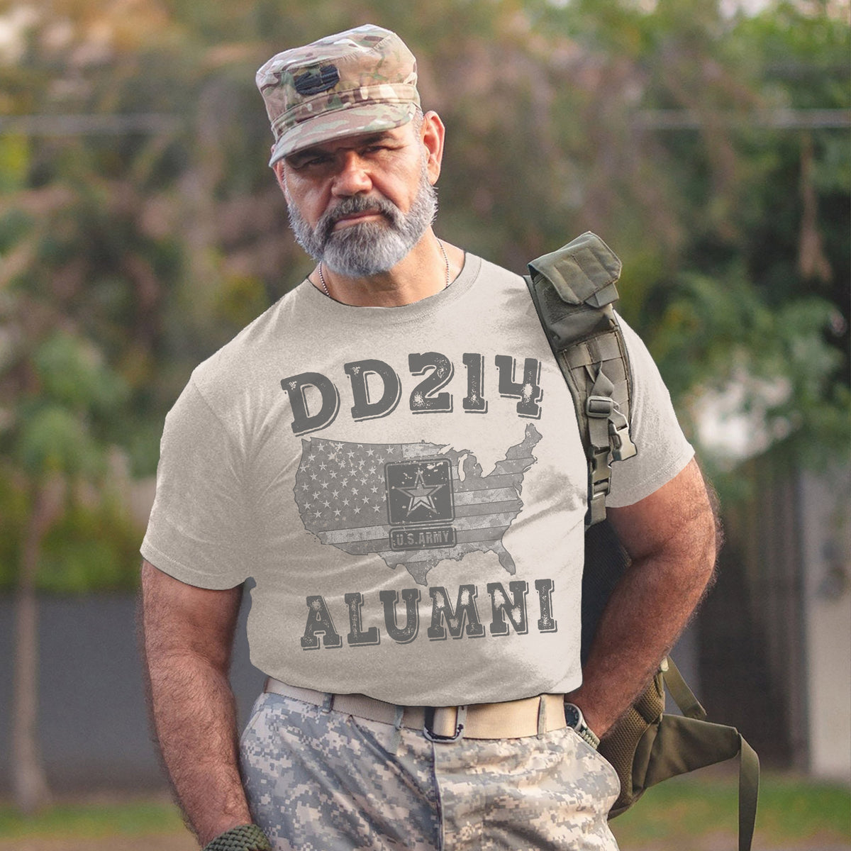 DD-214 Alumni US Military Veteran T-Shirt