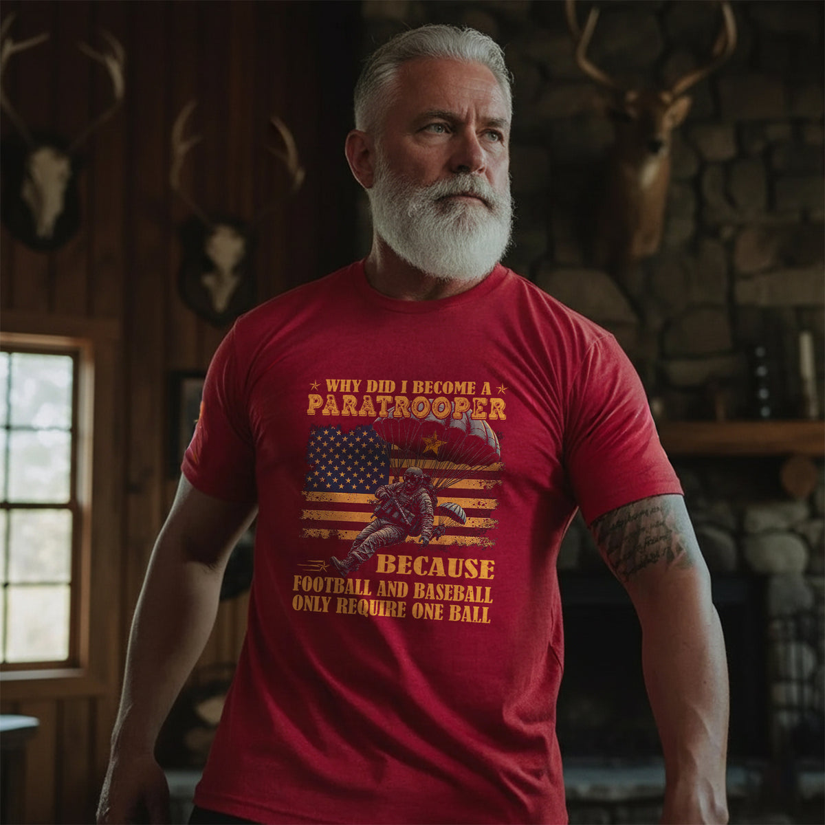 Why Did I Become a Paratrooper Because T-Shirt