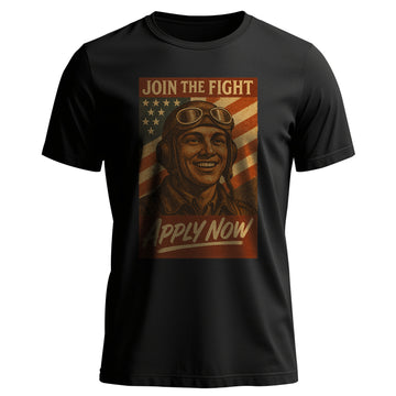 Join the Fight Apply Now US Air Force T-Shirt