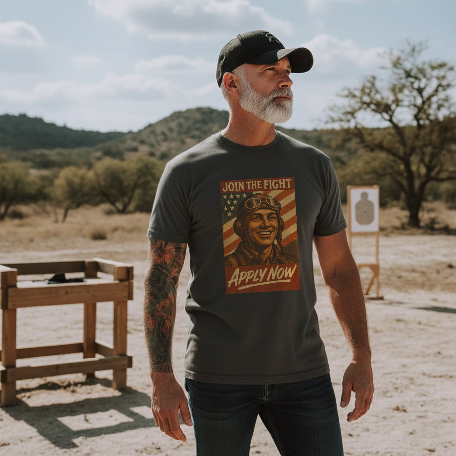 Join the Fight Apply Now US Air Force T-Shirt