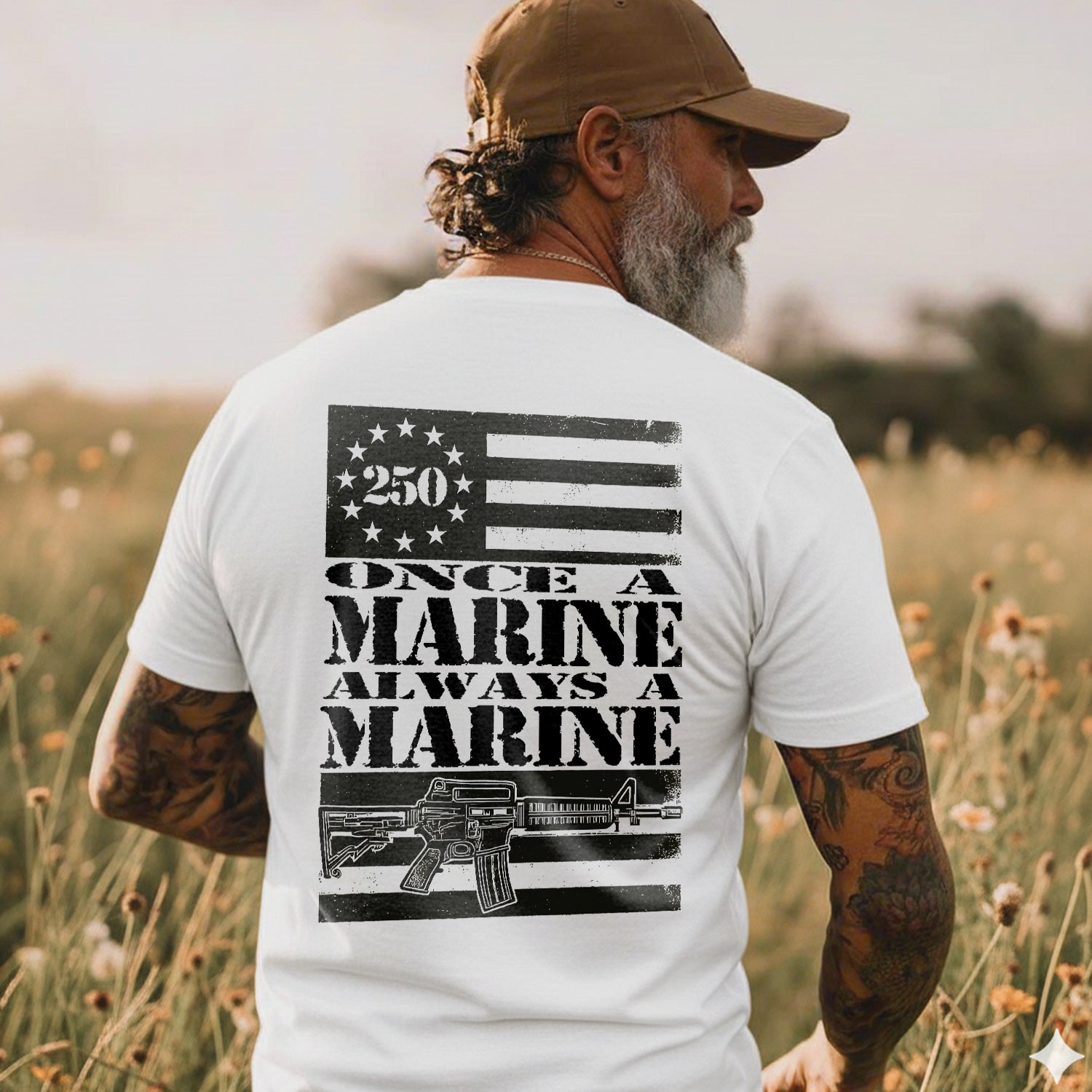 Once a Marine Always a Marine US Military T-Shirt