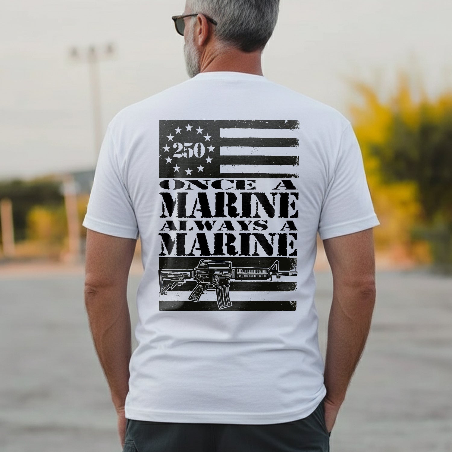 Once a Marine Always a Marine US Military T-Shirt