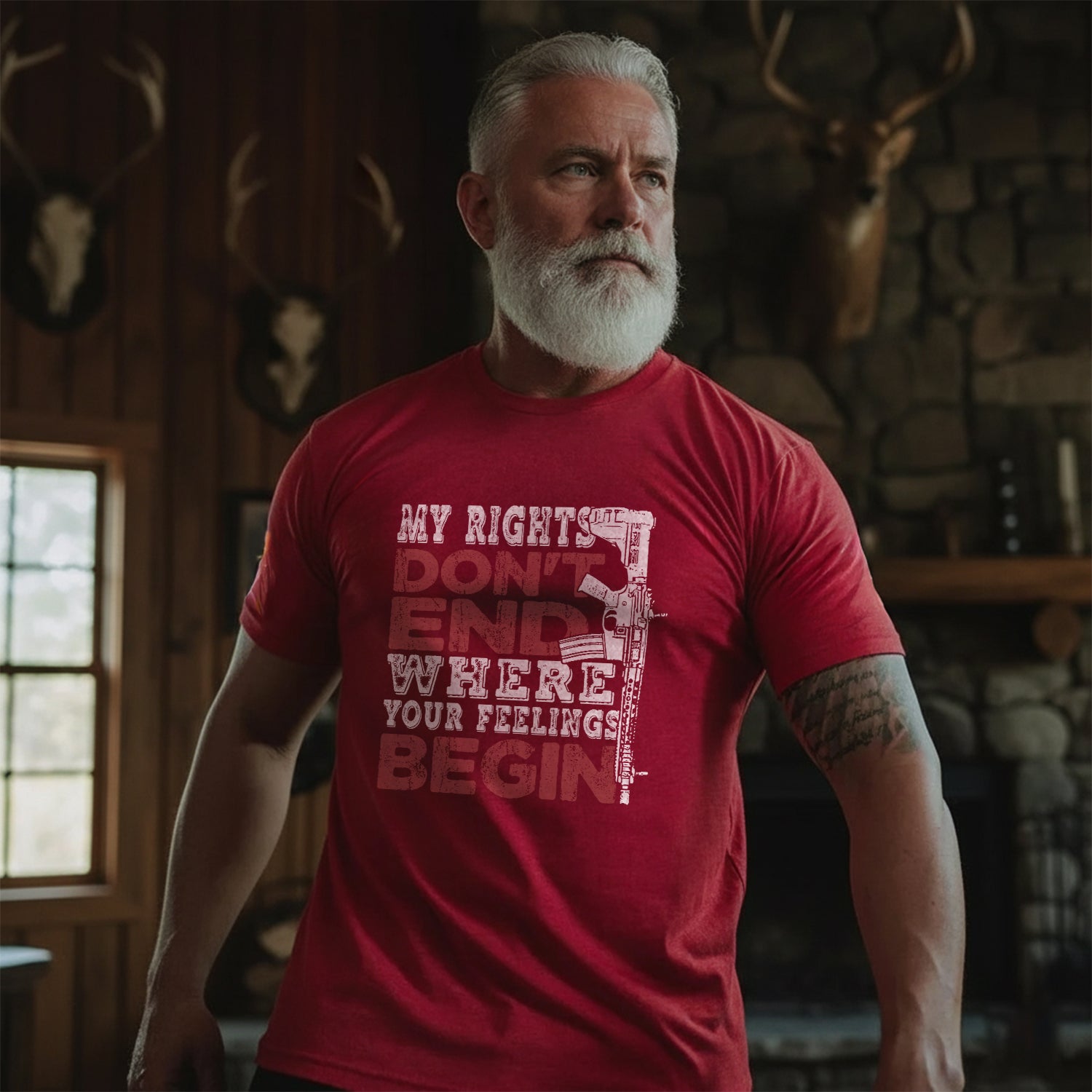 My Rights Don’t End Where Your Feelings T-Shirt Secondary image