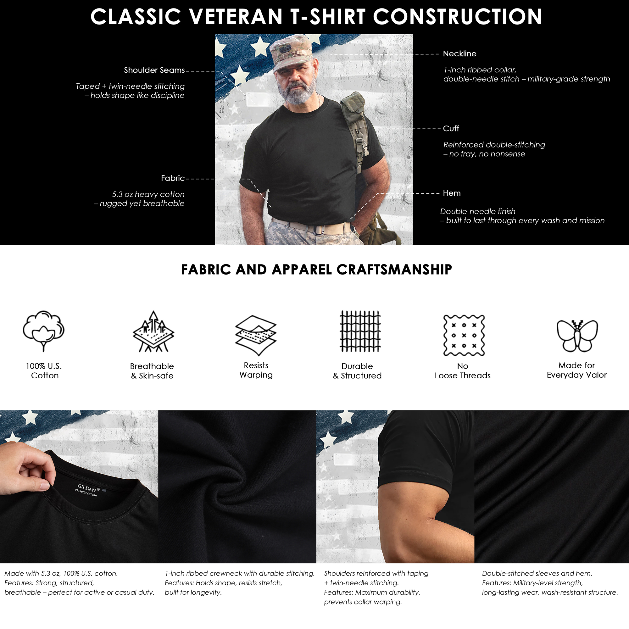 Marines The Few The Proud US Military T-Shirt