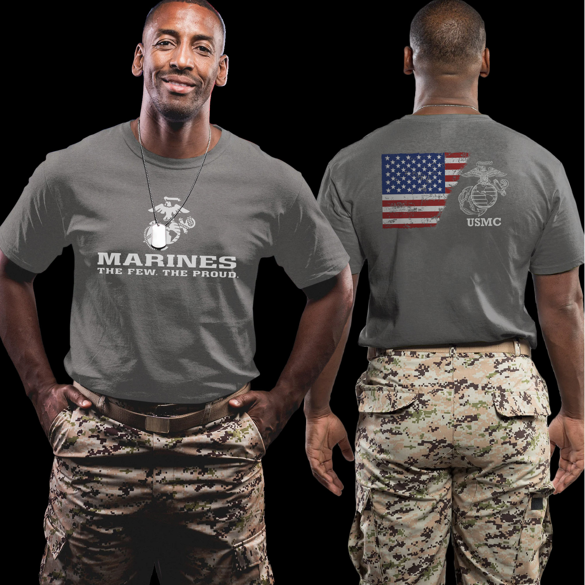 Marines The Few The Proud US Military T-Shirt