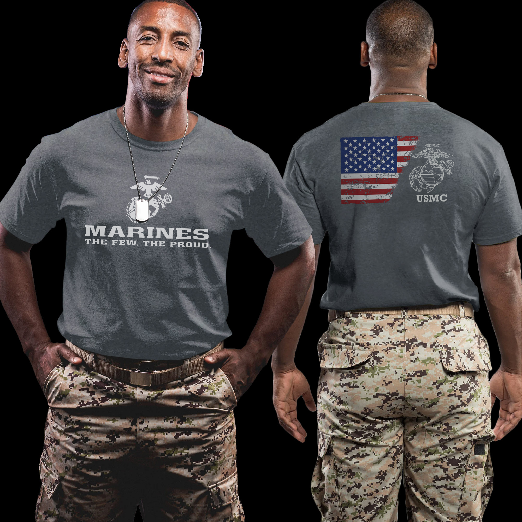 Marines The Few The Proud US Military T-Shirt