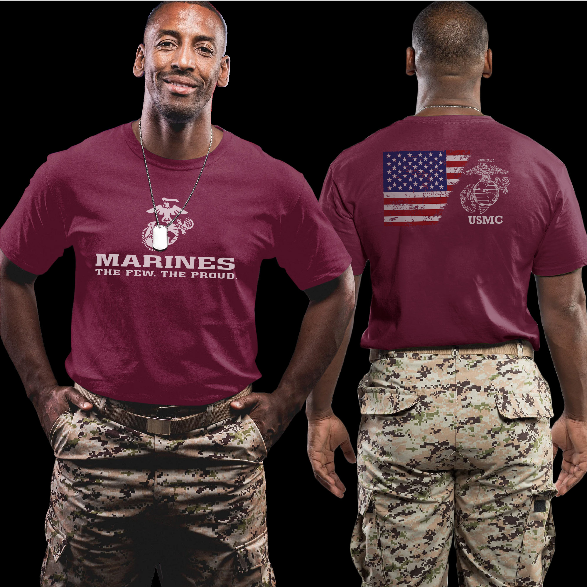 Marines The Few The Proud US Military T-Shirt