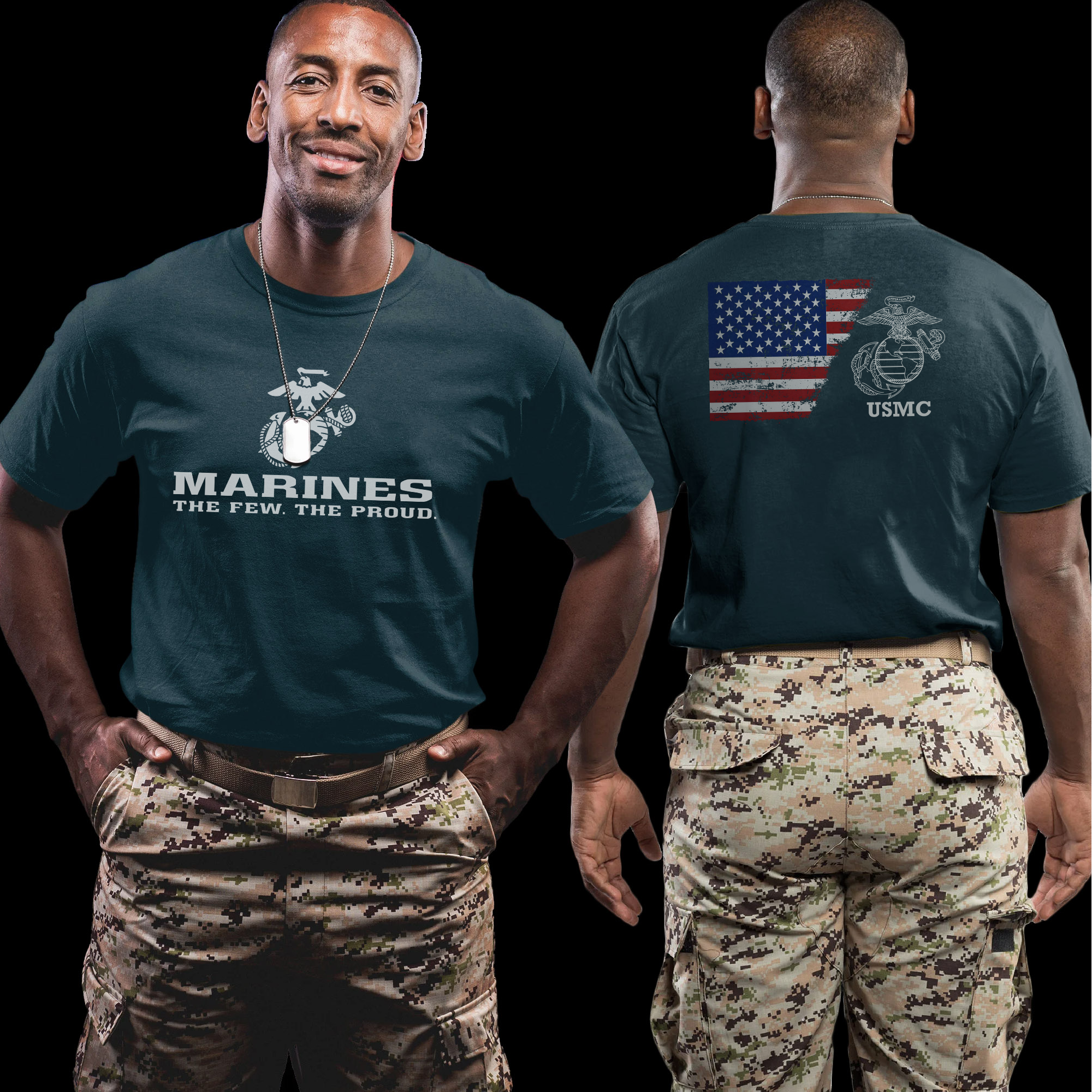 Marines The Few The Proud US Military T-Shirt