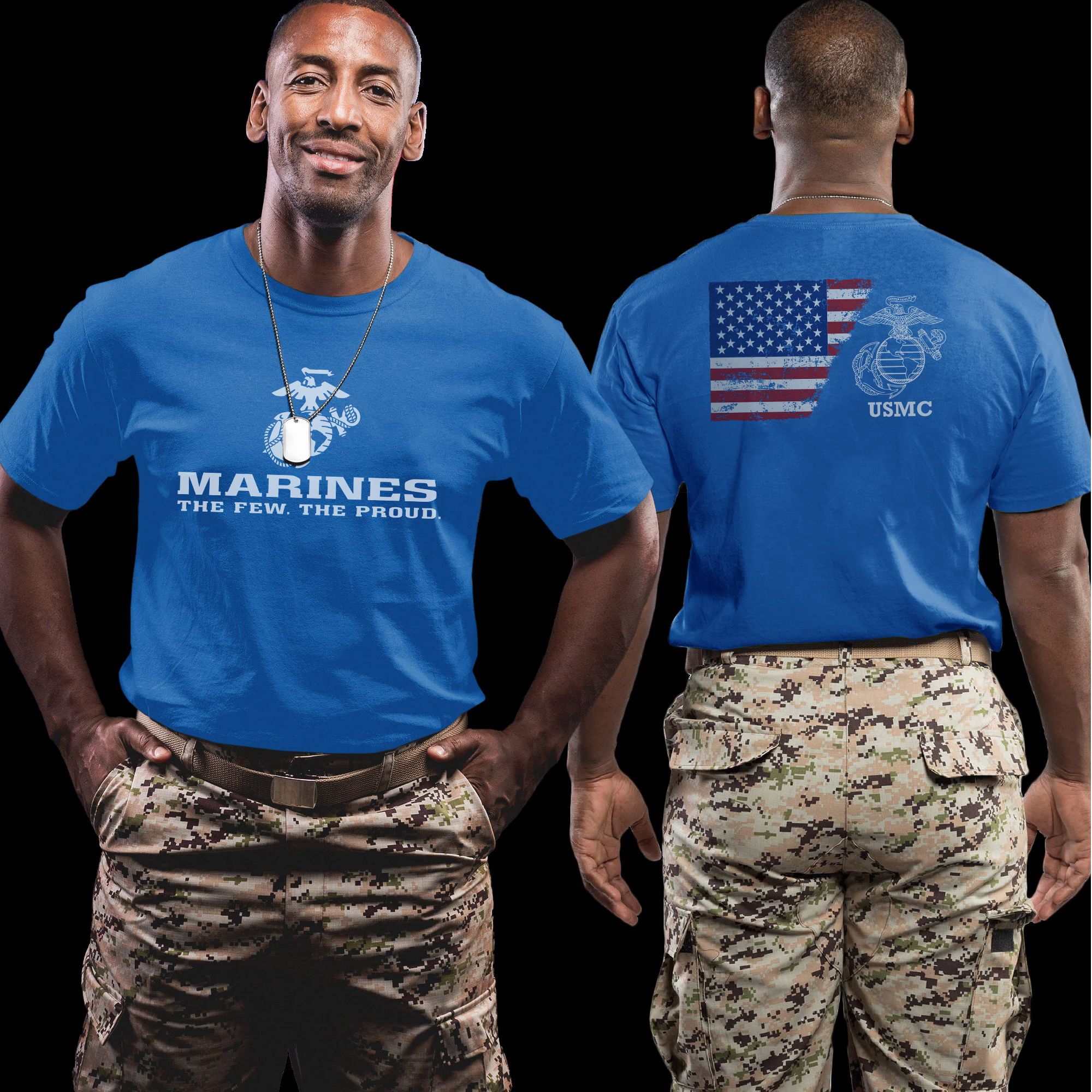 Marines The Few The Proud US Military T-Shirt