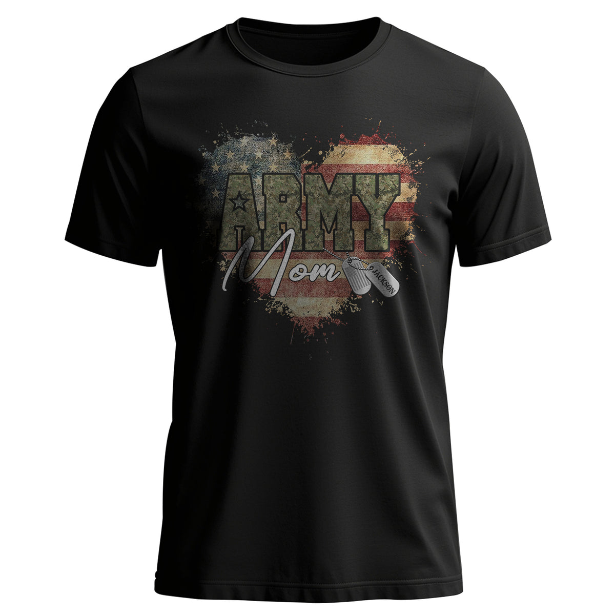 US Army Military Veteran Personalized T-Shirt Main image