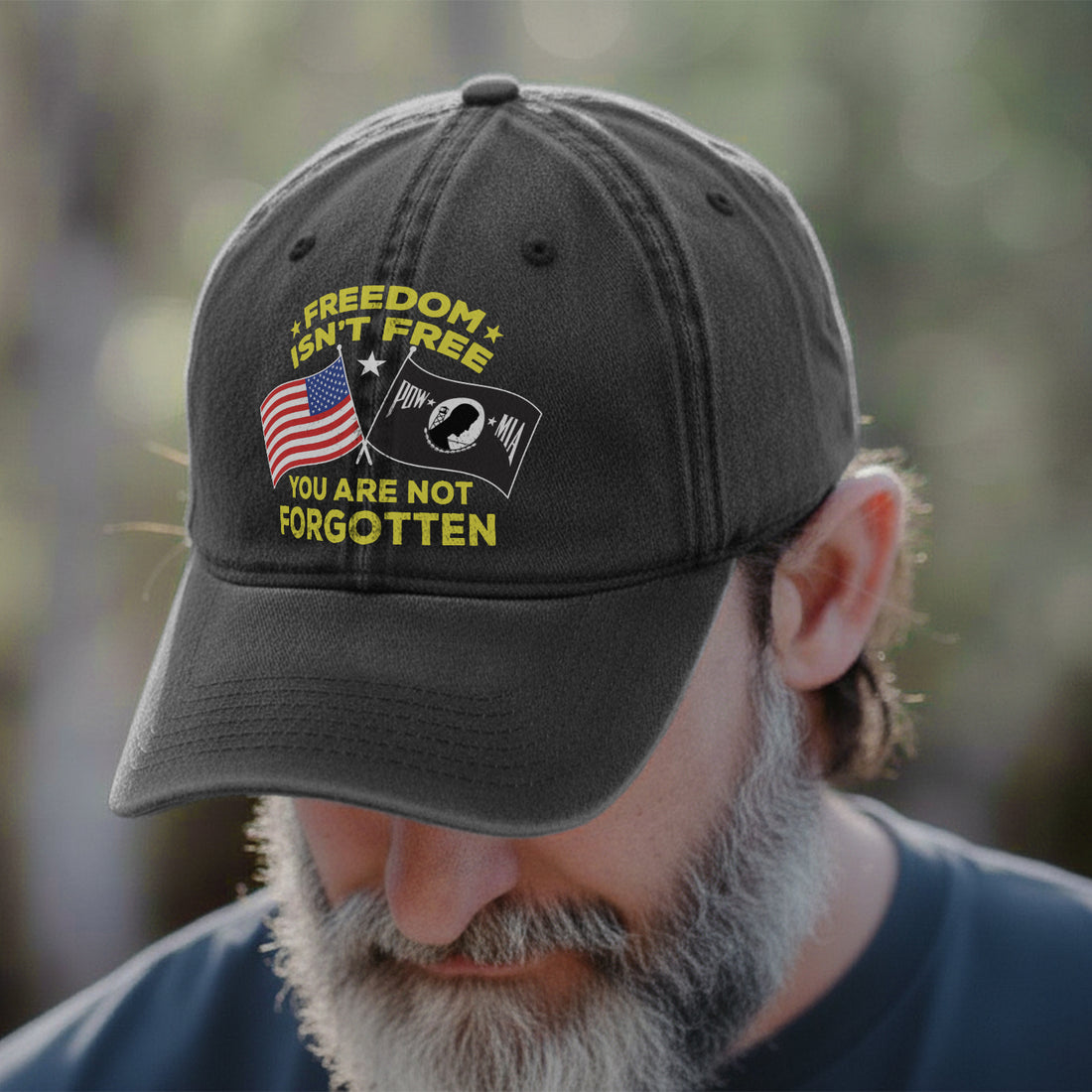 Proud US Military Veteran Honor Baseball Cap