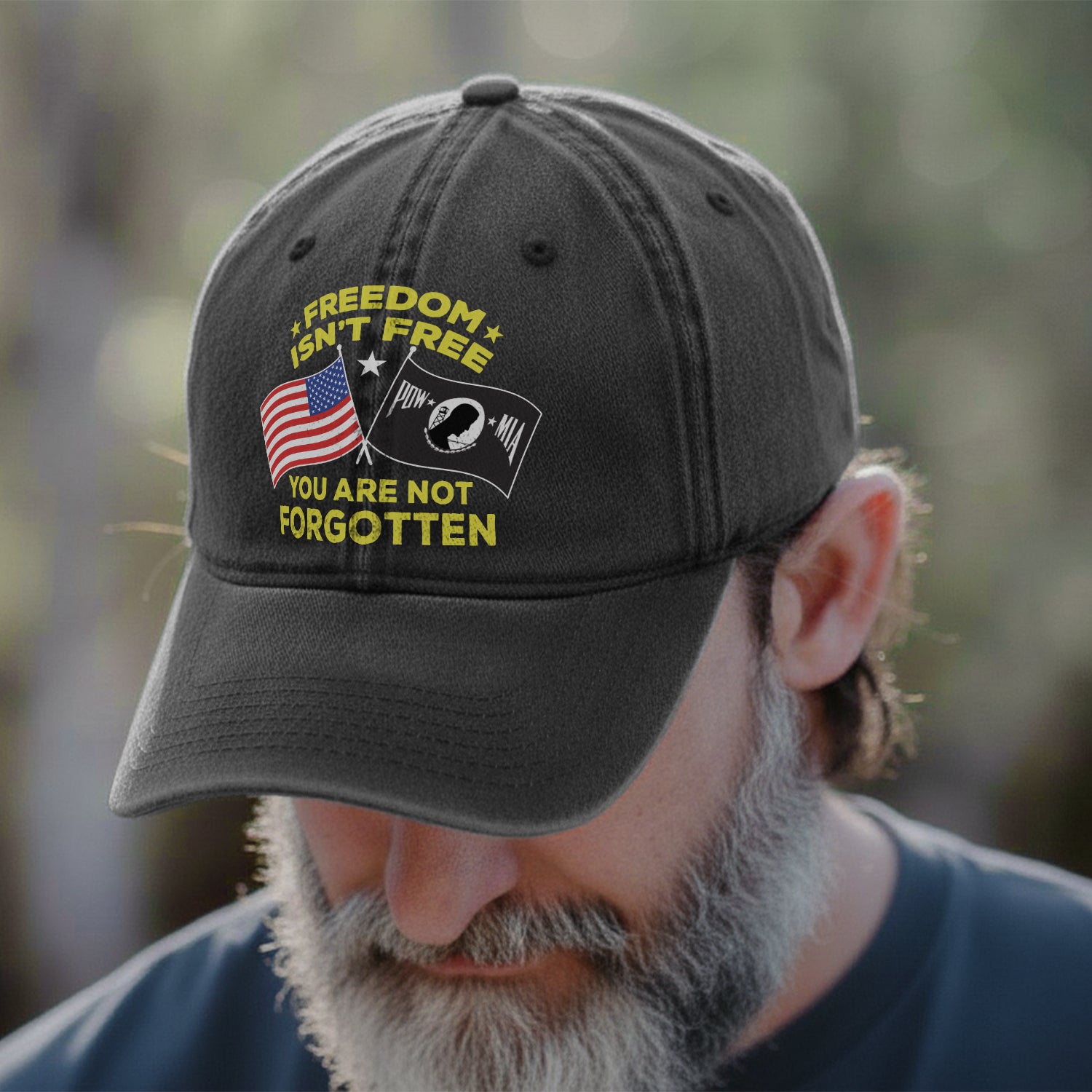 Proud US Military Veteran Honor Baseball Cap