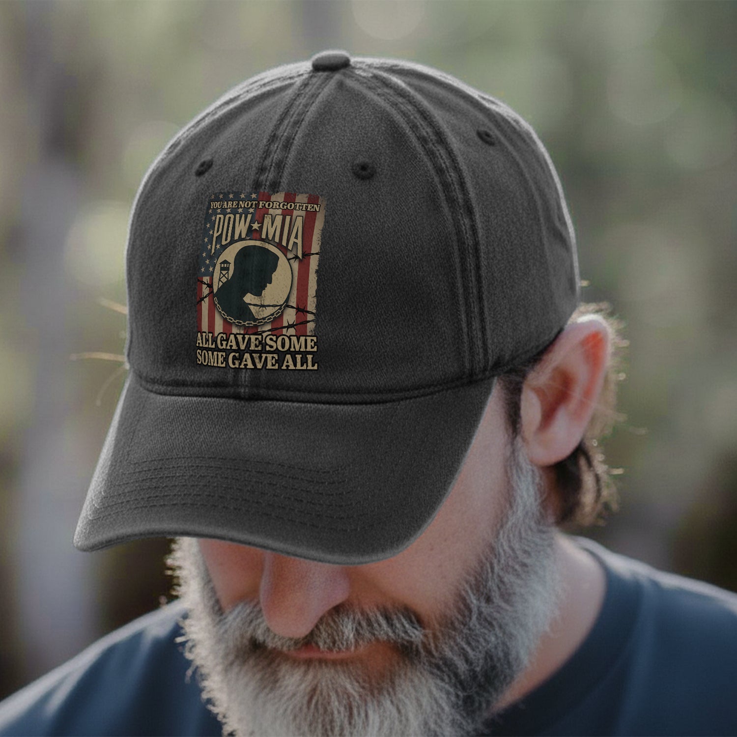 POW MIA You Are Not Forgotten Baseball Cap