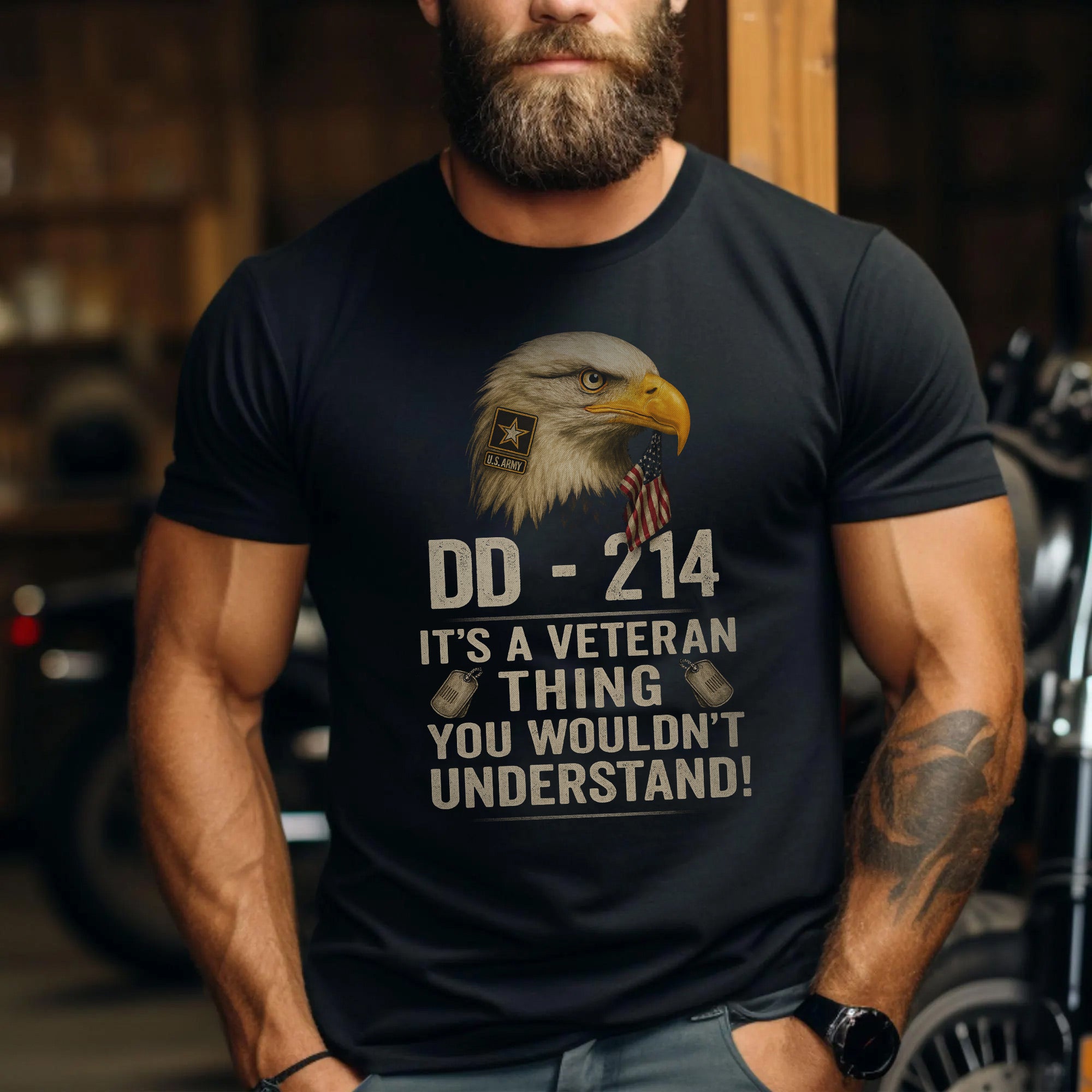 It’s a Veteran Thing You Wouldn’t Understand US Military Patriotic T-Shirt
