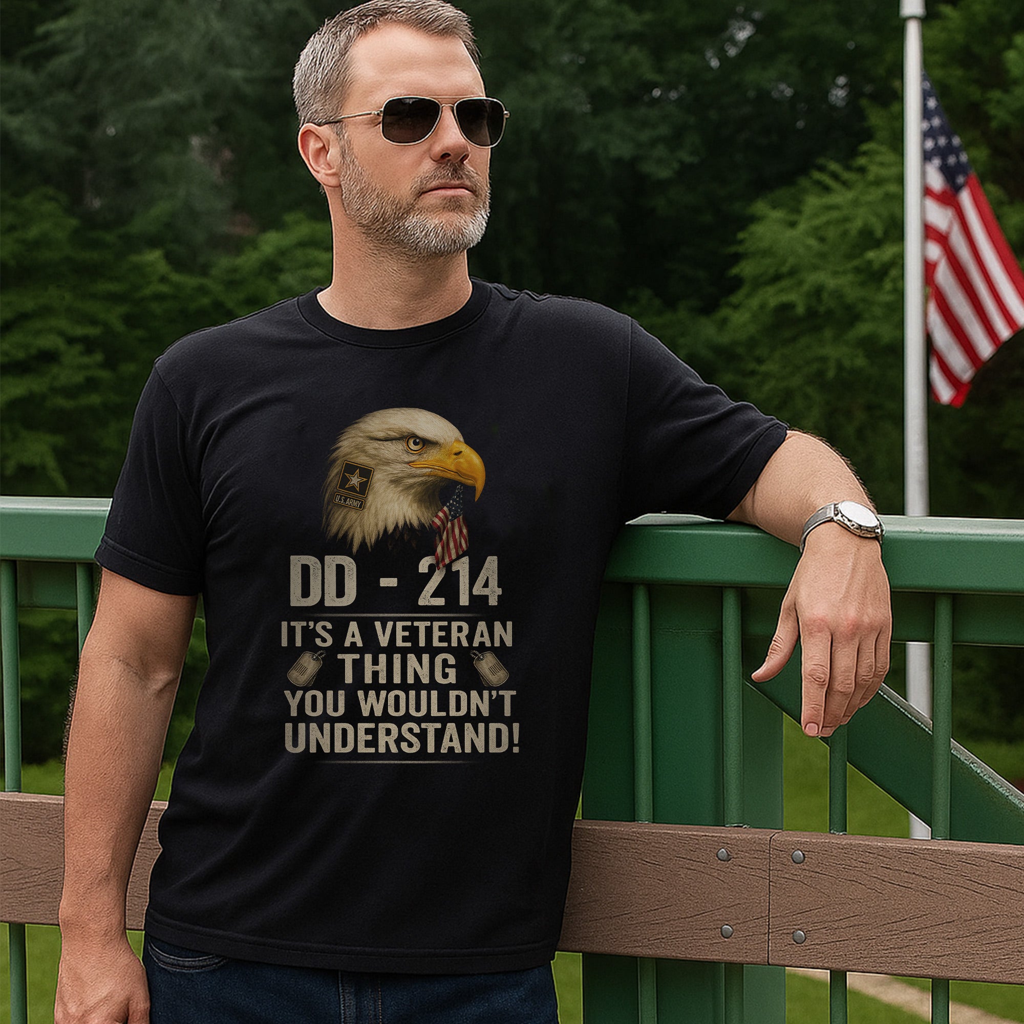 It’s a Veteran Thing You Wouldn’t Understand US Military Patriotic T-Shirt