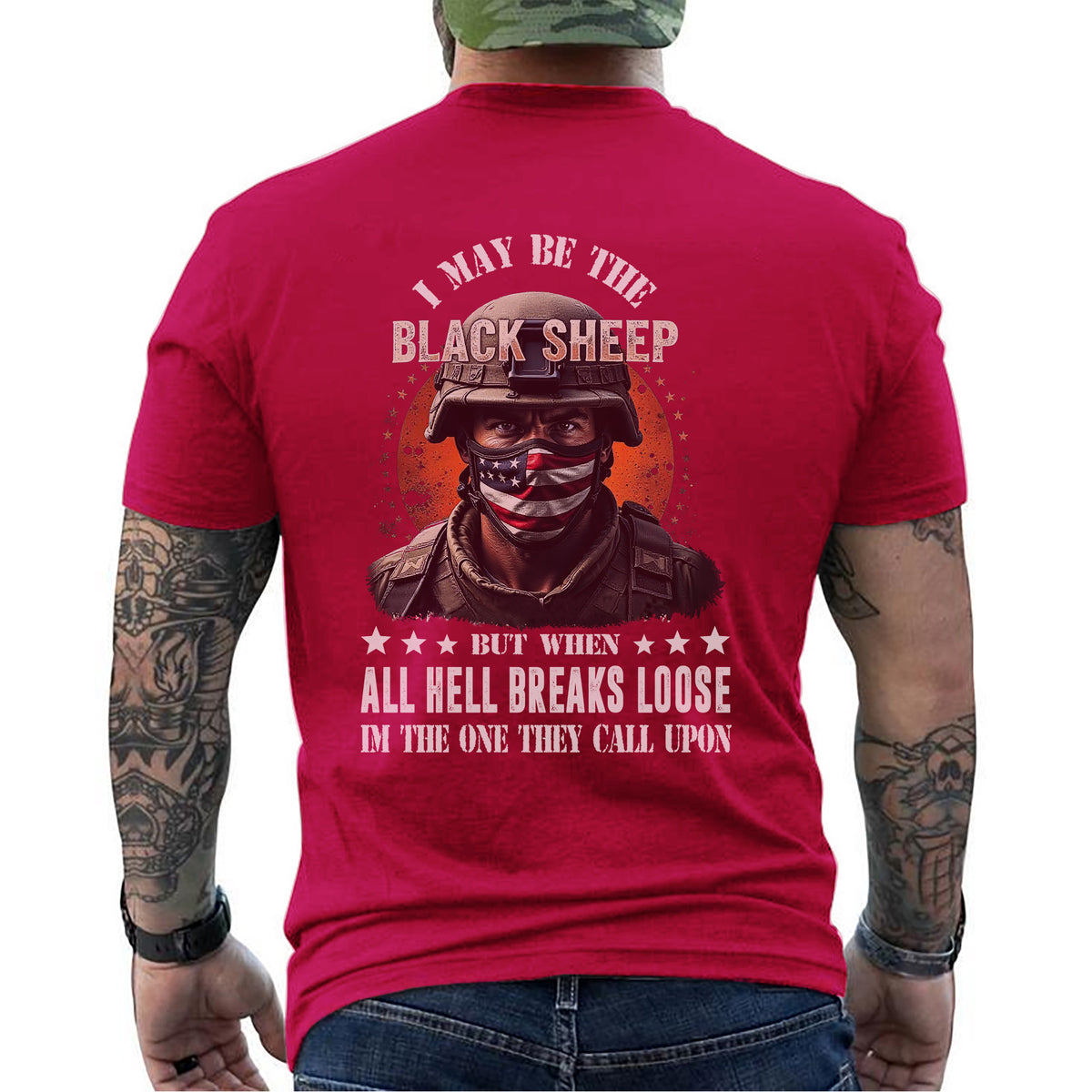 I May Be the Black Sheep but When All Hell T-Shirt