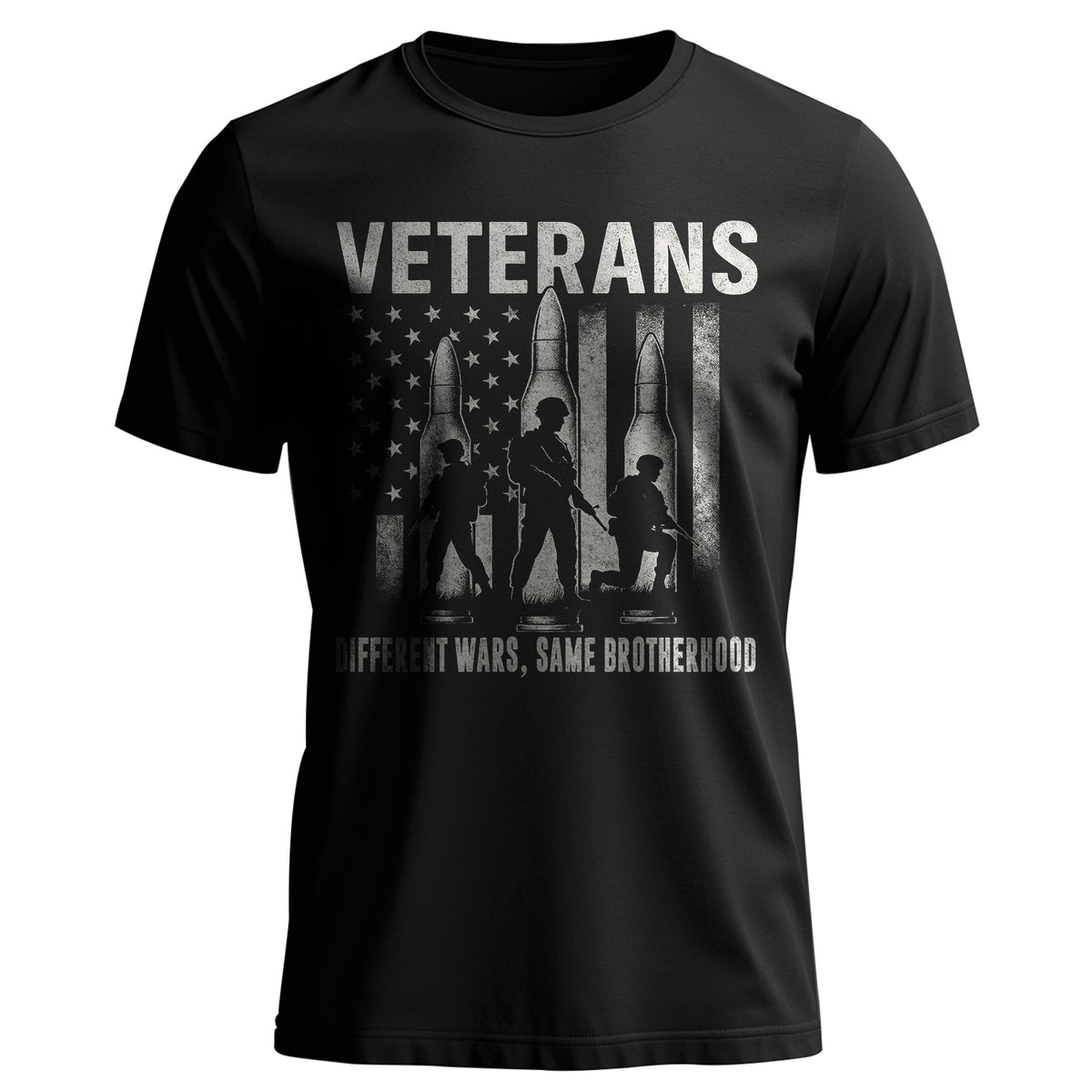 US Army Different Wars Same Brotherhood T-Shirt Main image