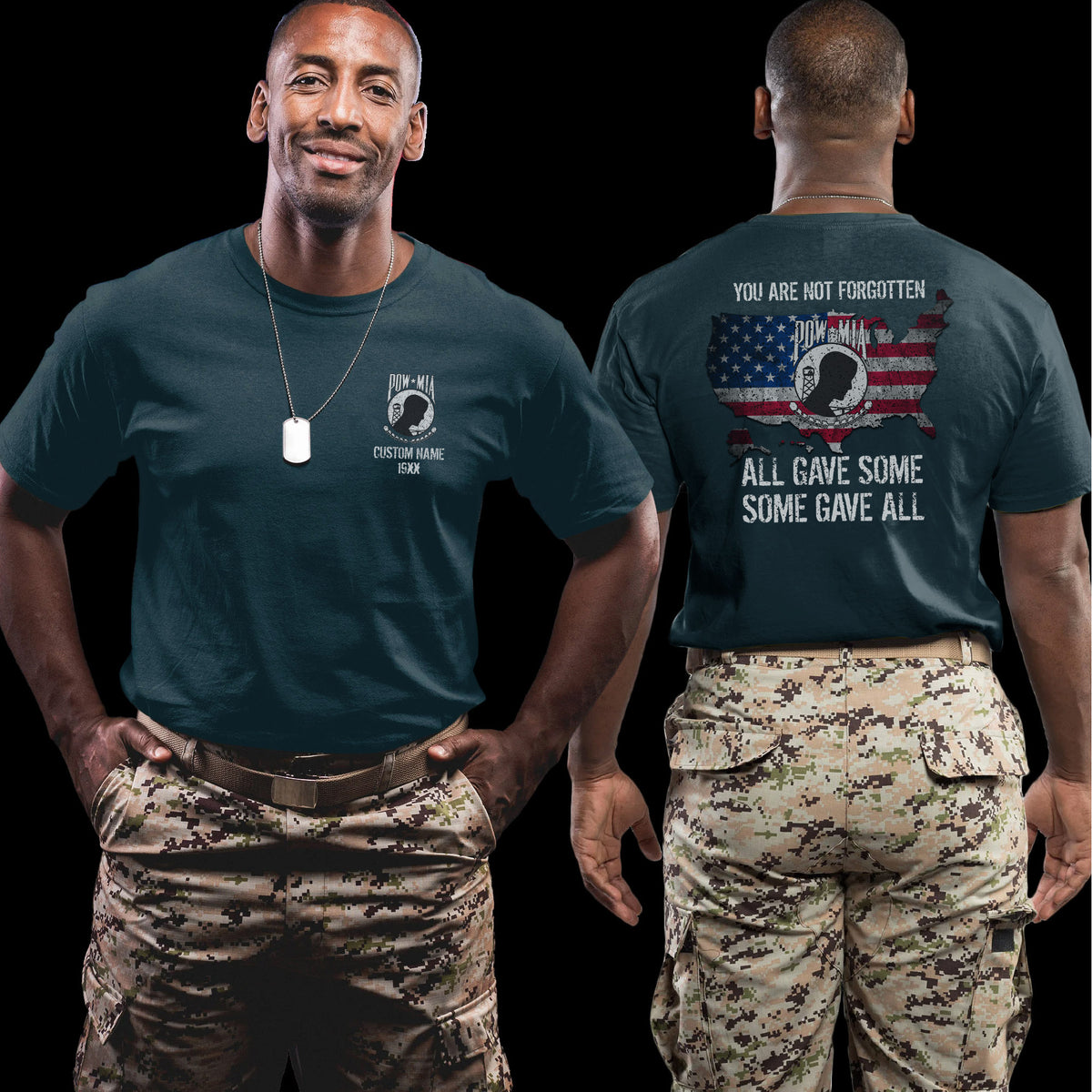All Gave Some Some Gave All Personalized T-Shirt